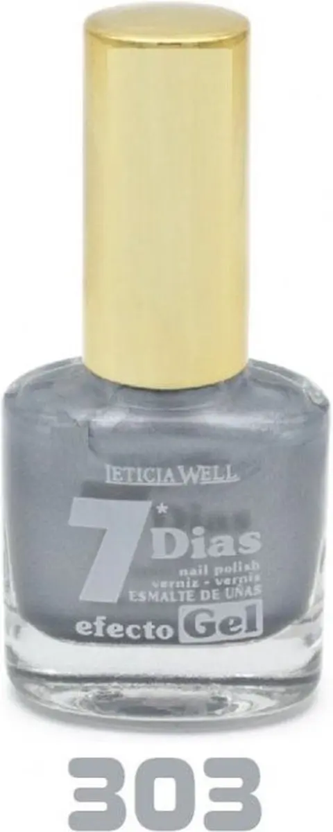 LETICIA WELL Nagellak 303 Grijs Metallic 13ml