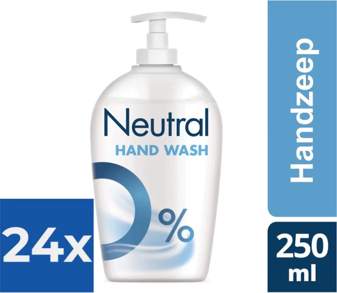 Neutral Handzeep Sensitive Skin 250ml - 24 Stuks