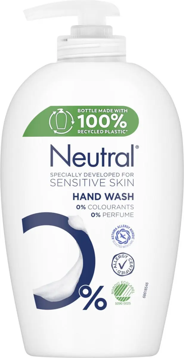 Neutral Handzeep Sensitive Skin 250ml - 24 Stuks