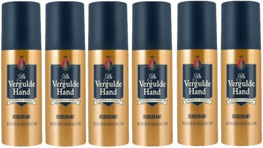 Vergulde Hand Deodorant Spray