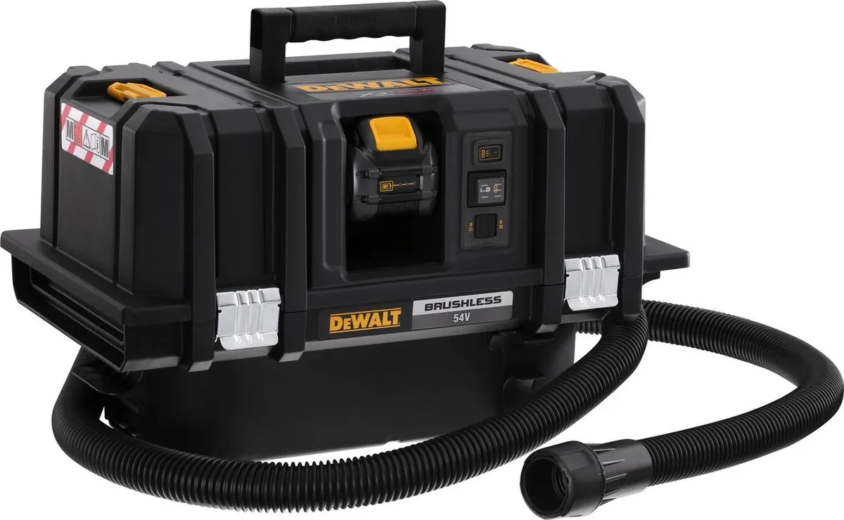 DeWalt DCV586MT2 XR FlexVolt Accu Stofzuiger 54V - 7,5L Zwart