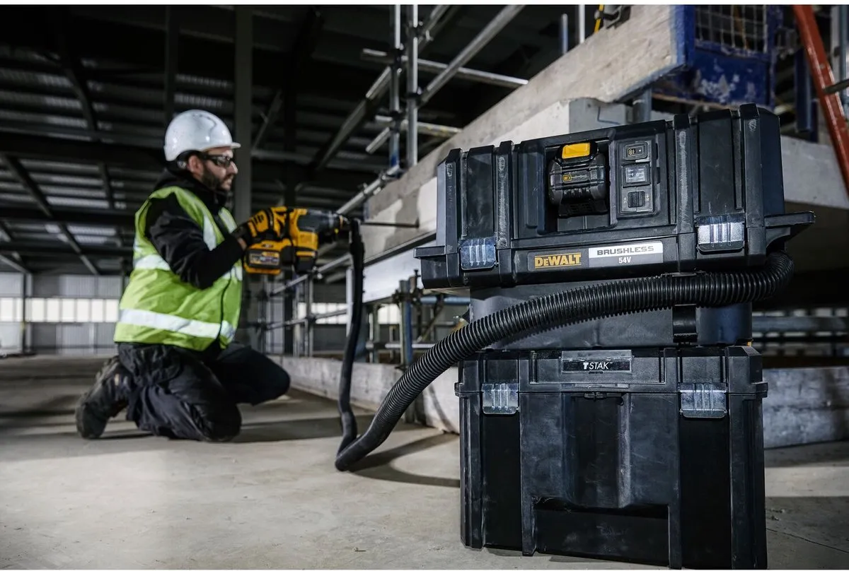 DeWalt DCV586MT2 XR FlexVolt Accu Stofzuiger 54V - 7,5L Zwart