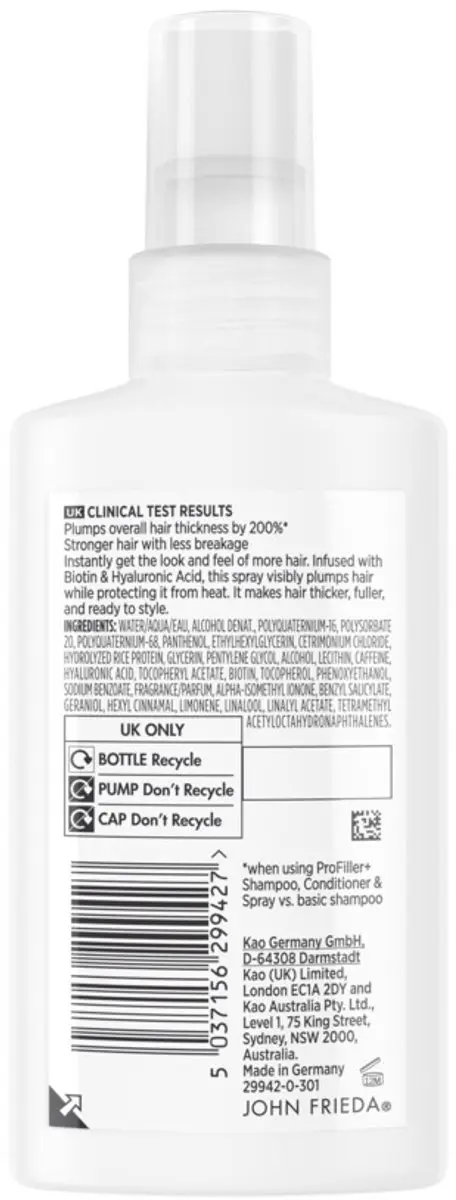 John Frieda PROfiller+ Thickening Haarspray 150ml