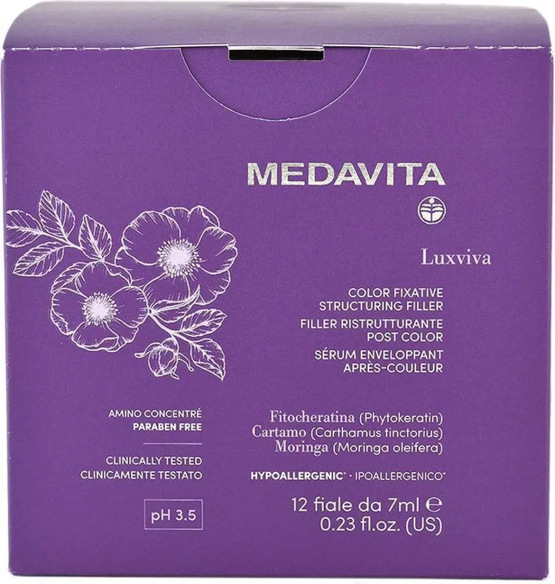 Medavita Luxviva Color Fixative Structuring Filler 12x7ml