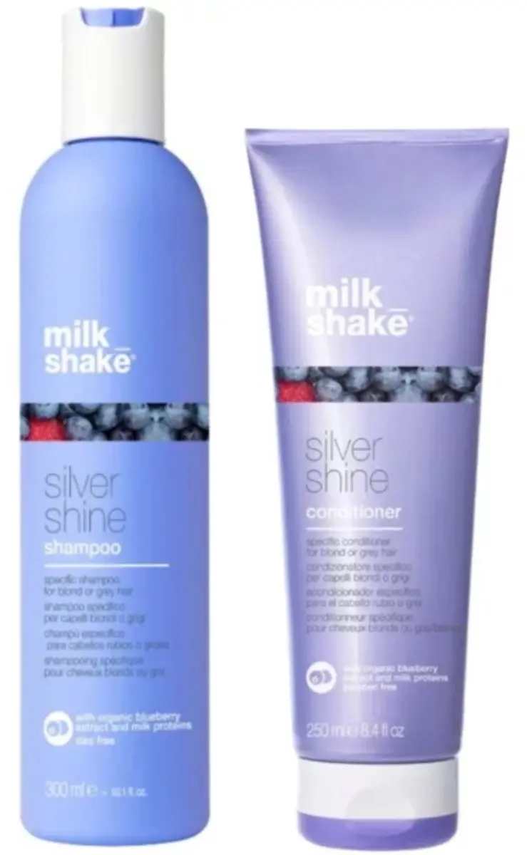 Milk Shake Silver Shine Duo Shampoo & Conditioner 550ml