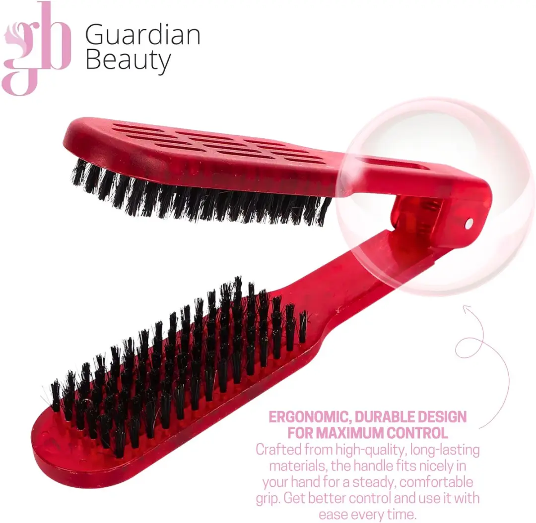 Guardian Beauty Haarborstel Rood - Dubbelzijdig