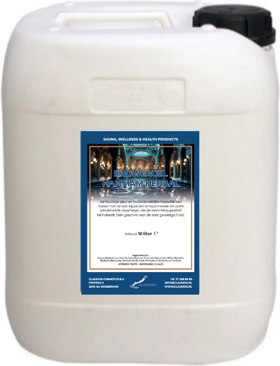 Splashbox Cosmetics Hammam Herbal Douchegel 10L