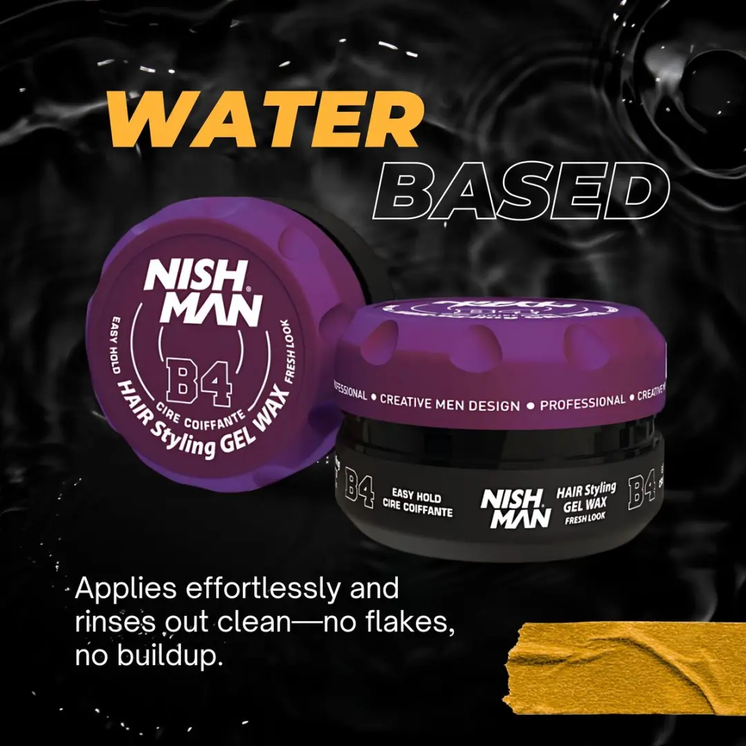 Nishman Hair Styling Gel Wax Fresh Look N° B4 150ml