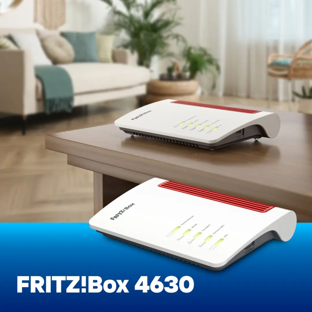 FRITZ!Box 4630 Router Wi-Fi 7 - Wit