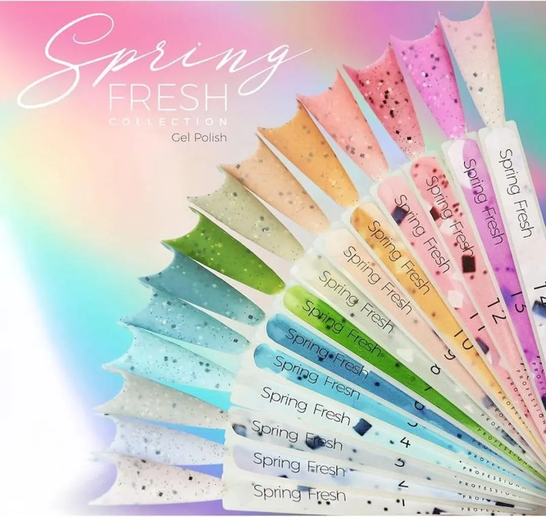 Modena Nails UV/LED Gellak Spring Fresh #10 - 7.3ml - Oranje