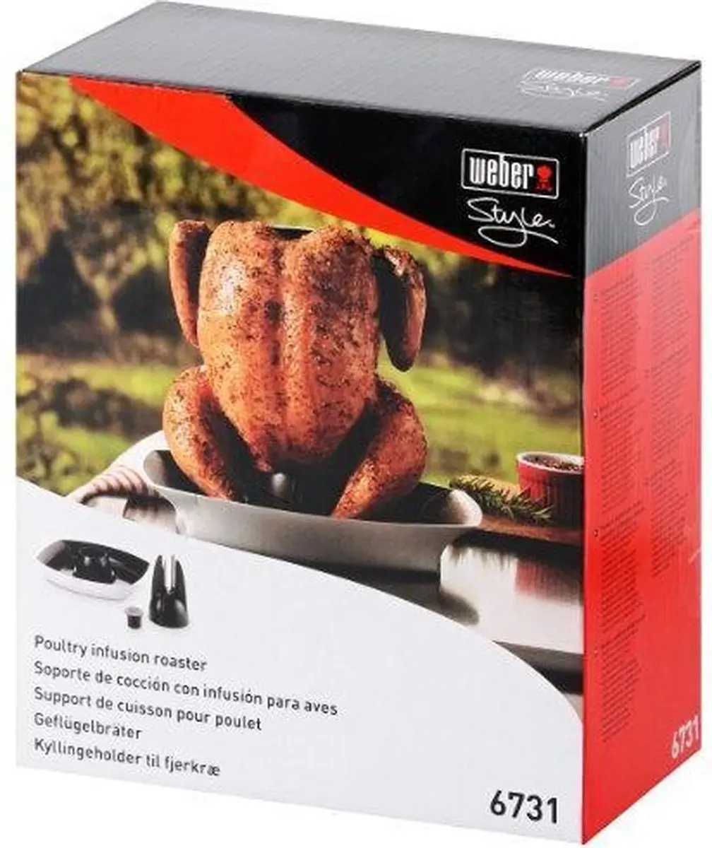 Weber Style CWS Gevogeltestomer - Grijs