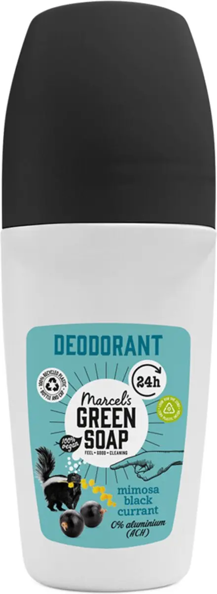 Marcel's Green Soap Deo Roller Mimosa & Blackcurrant 50ml