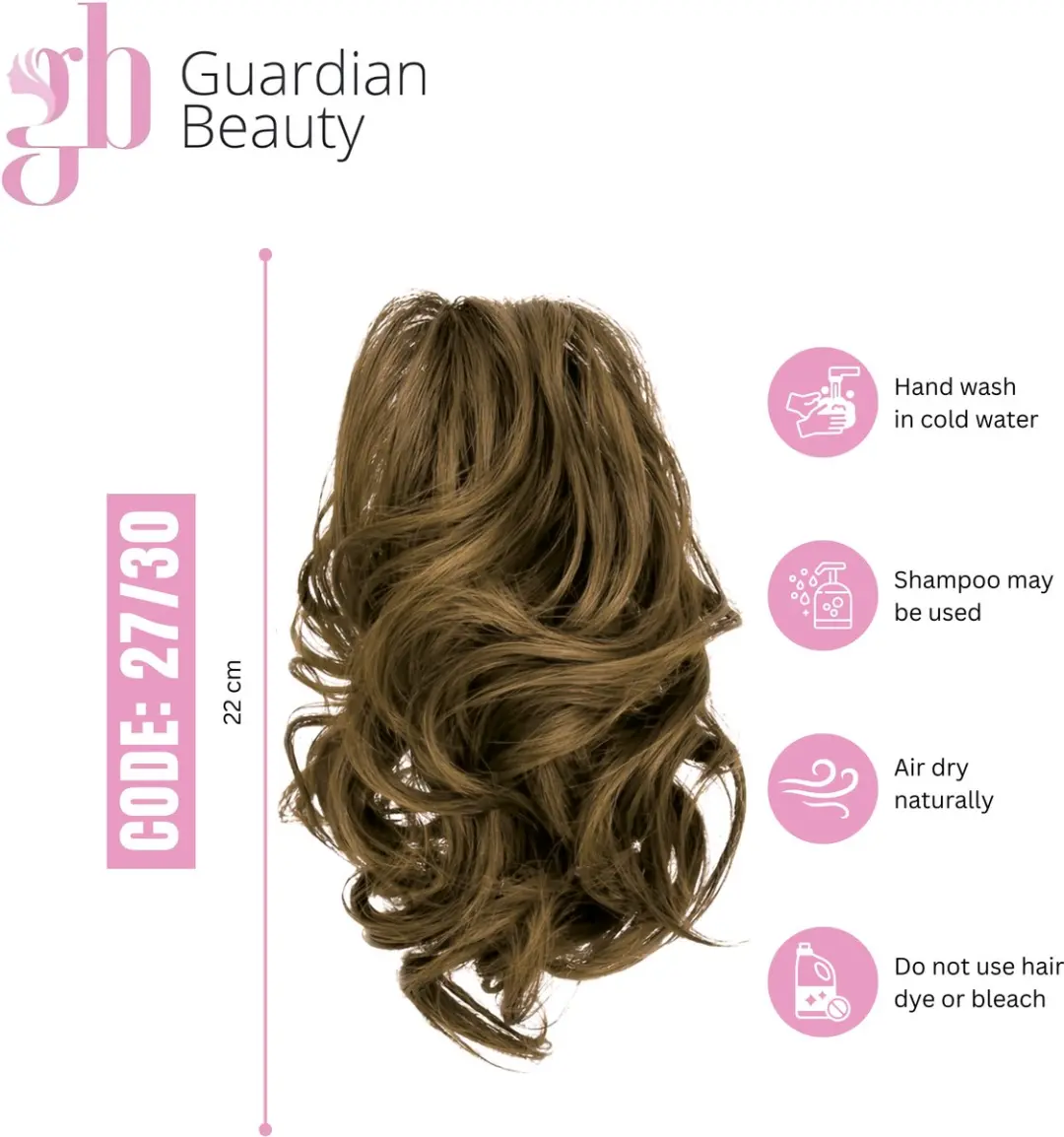 Guardian Beauty Paardenstaart Extensions Clip-in 22cm - 27/30