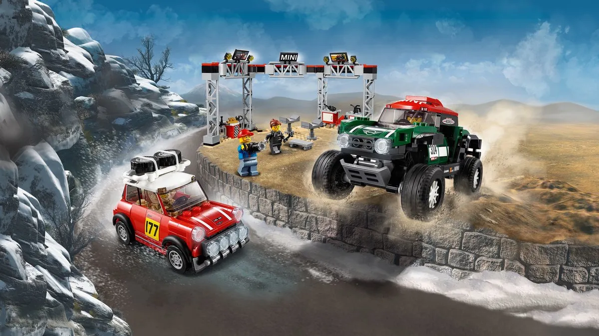LEGO Speed Champions 75894 Mini Cooper Rally & Buggy - 481 Stukken - afbeelding 6 van 6