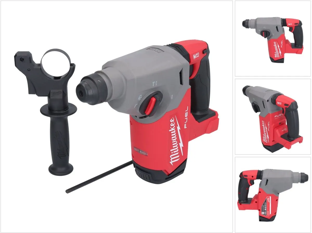 Milwaukee accu boorhamer - M18 FH-0 - SDS-Plus -18V - 2.5J - excl. accu en lader