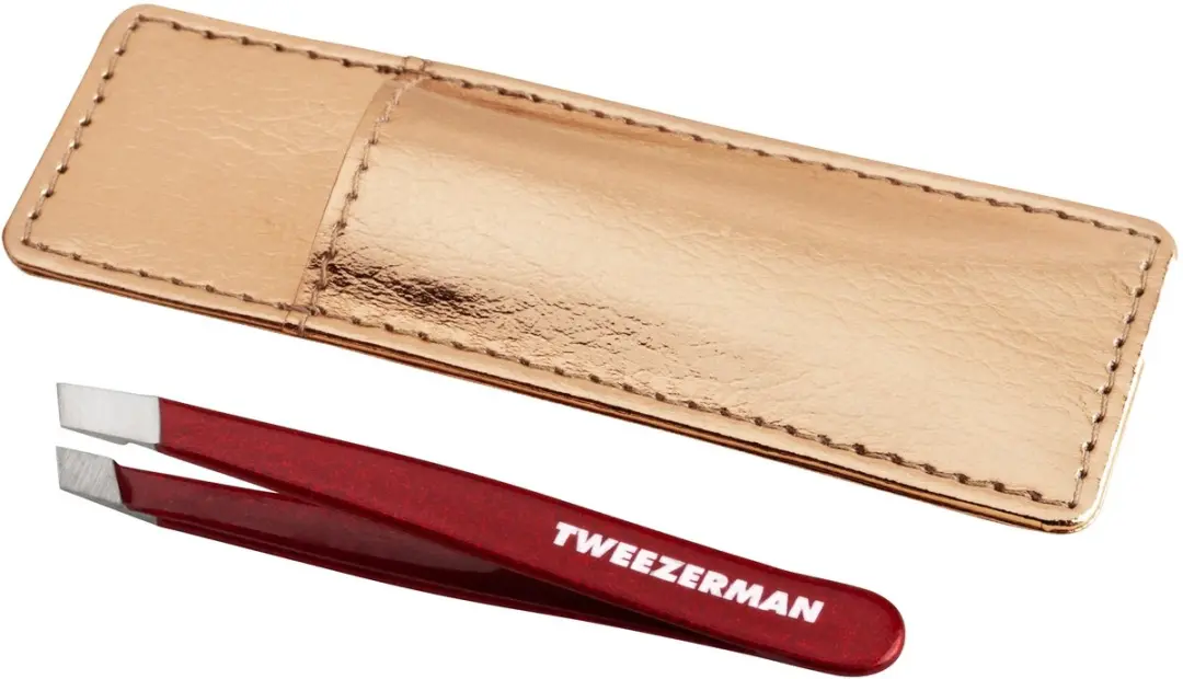 Tweezerman Vintage Rose Mini Slant Pincet - Limited Edition