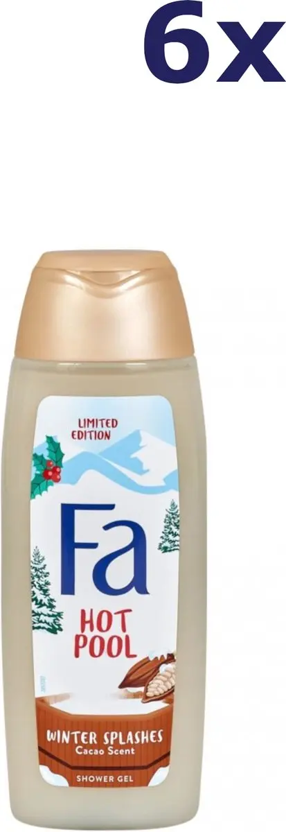 Fa Douchegel Winter Splashes Hot Pool Cacao 250ml