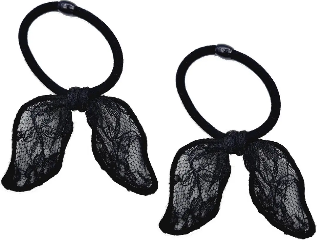Haarsoires Haarelastieken Strik 6cm