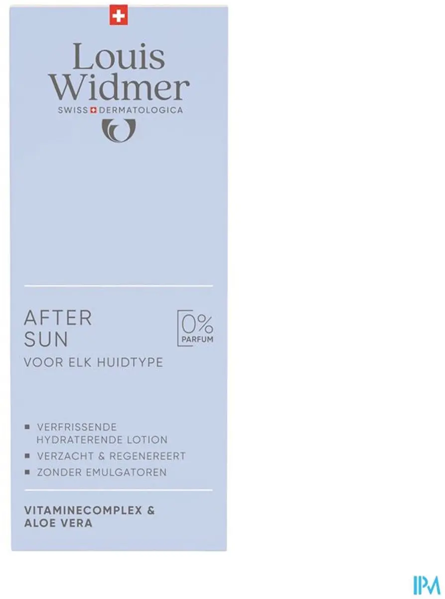 Louis Widmer After Sun Aloë Vera 150ml - Parfumvrij