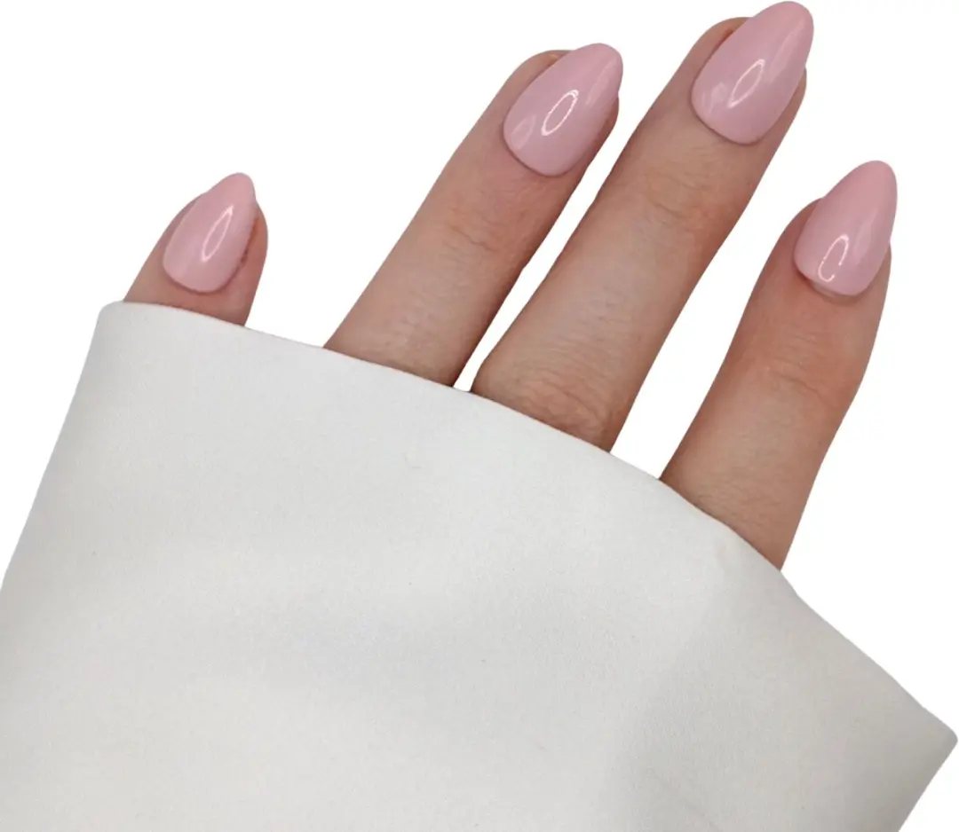 SD Press on Nails B-153 Plaknagels Nude - XS Stiletto - 20 Stuks