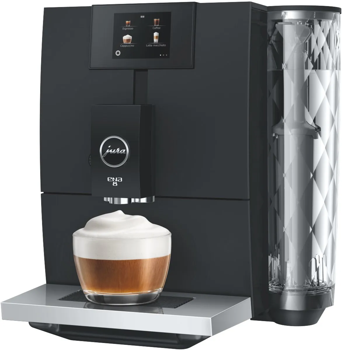 Jura ENA 8 Full Metropolitan Black Volautomatische Espressomachine - 15 Programma's