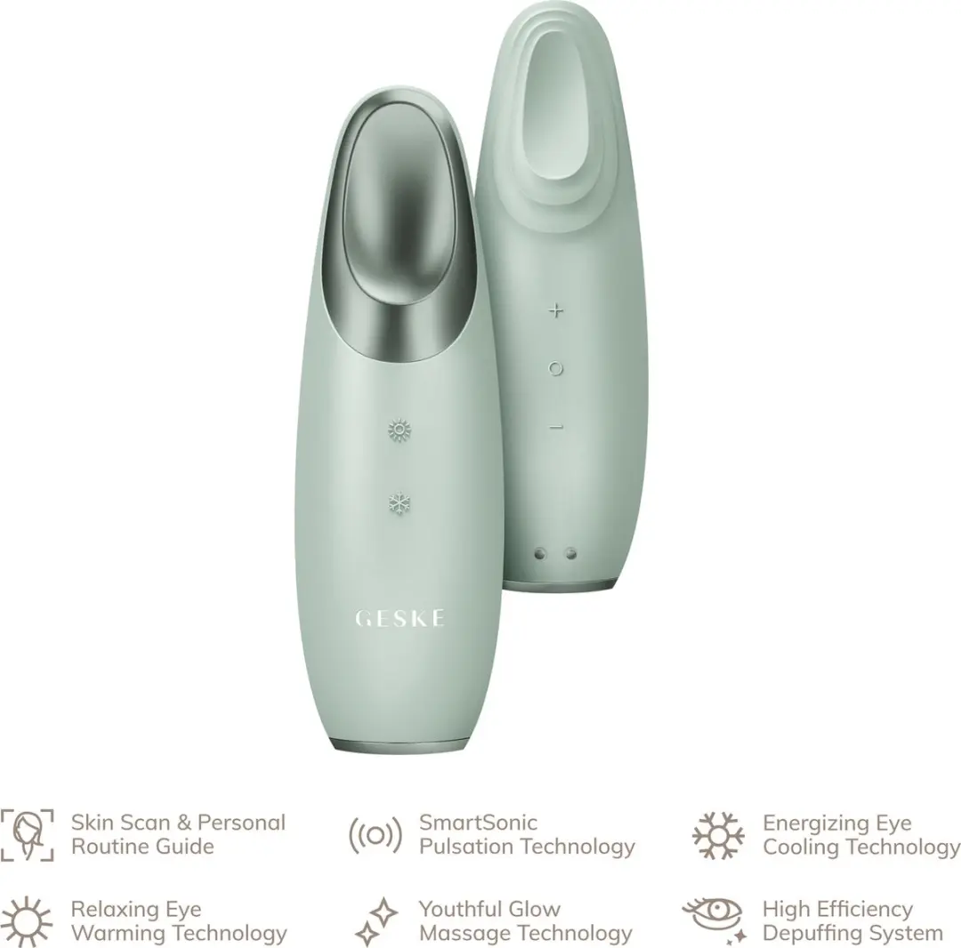 GESKE SmartAppGuided Warm & Cool Eye Energizer - 2 Stuks - Groen