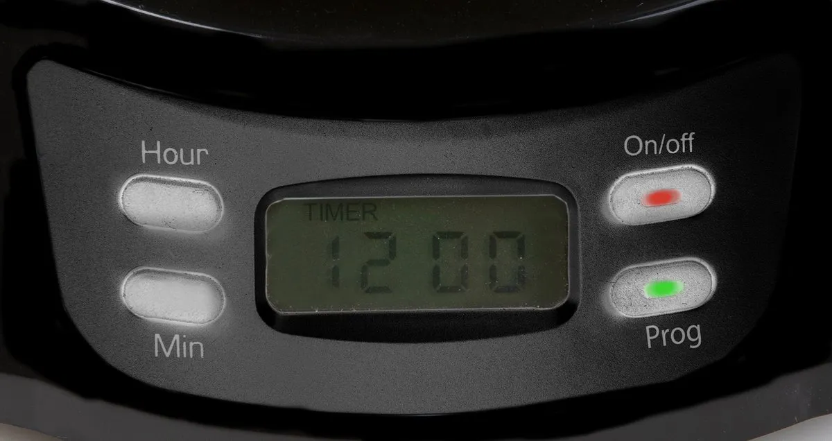 Domo DO1065K Koffiezetapparaat 1,5L - LCD Display - Zwart - afbeelding 6 van 6