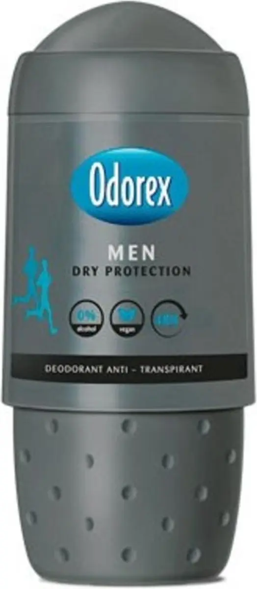 Odorex Deo Roll-on Men Dry Protection 50ml - 12 Stuks