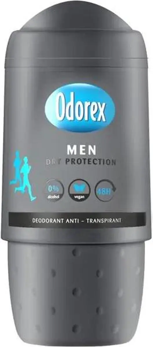 Odorex Deo Roll-on Men Dry Protection 50ml - 12 Stuks