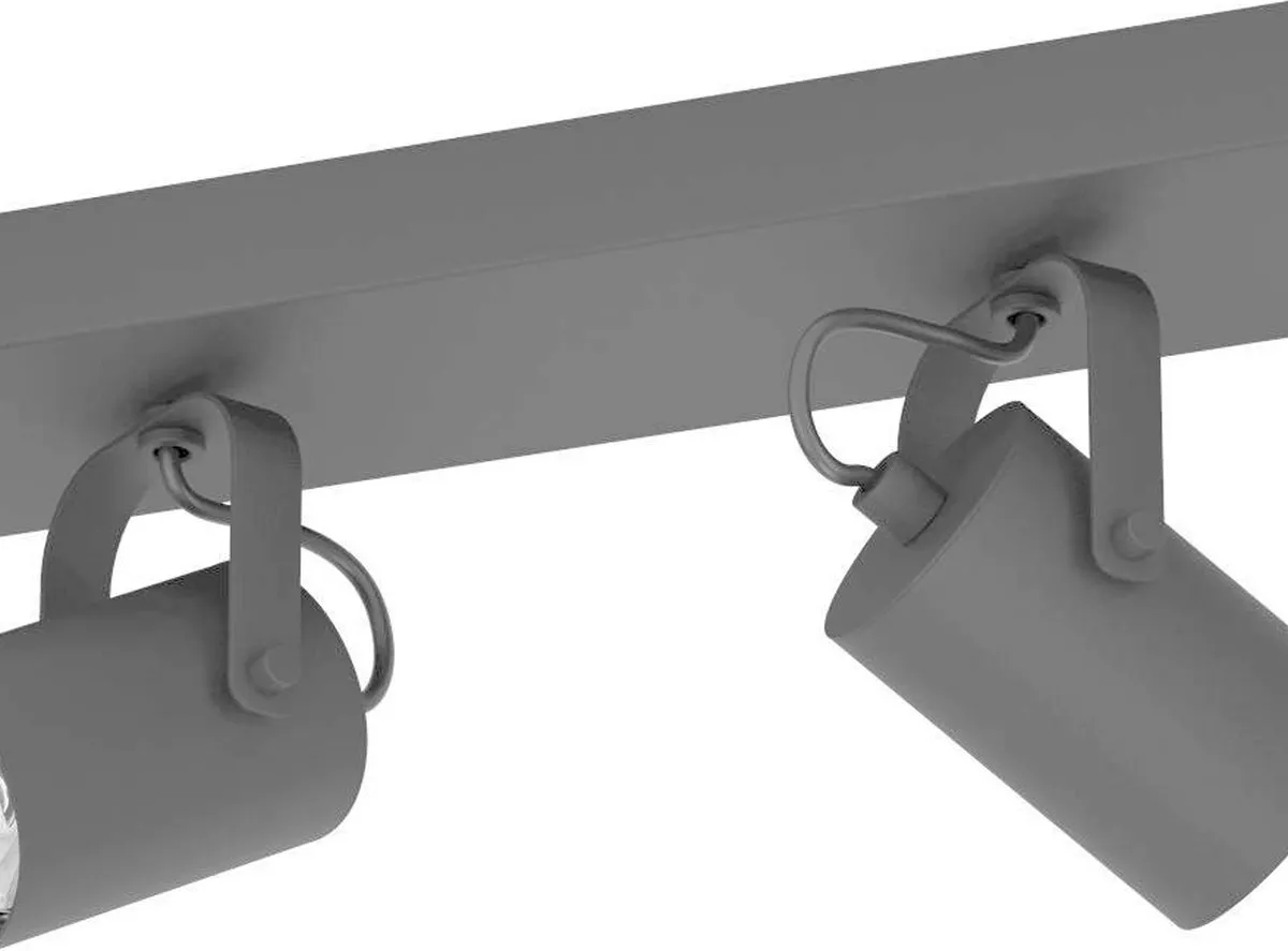 Eglo Sorego Spot GU10 - 4 Lichtpunten 58cm - Zwart