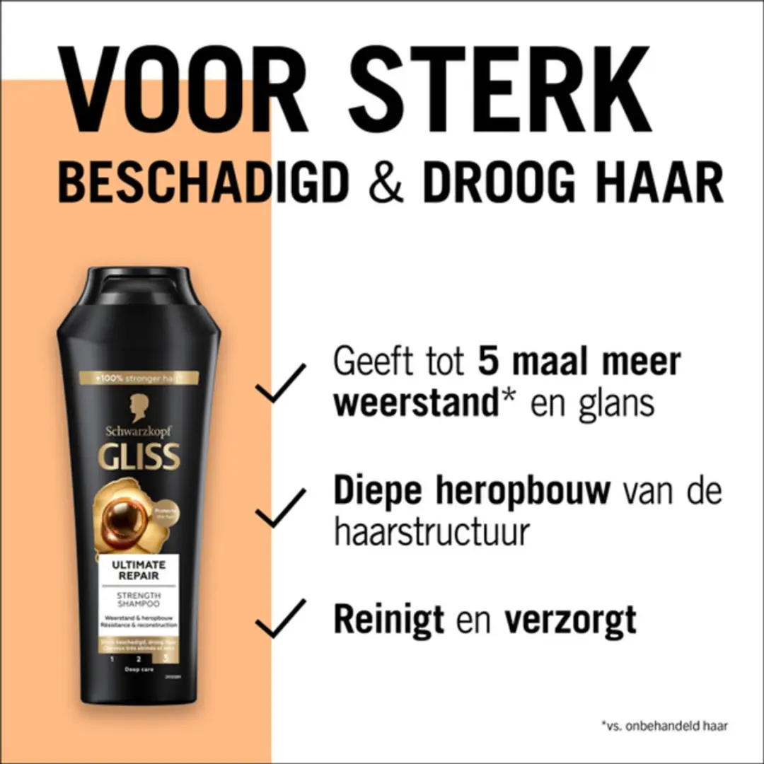 Gliss Shampoo Ultimate Repair 250ml