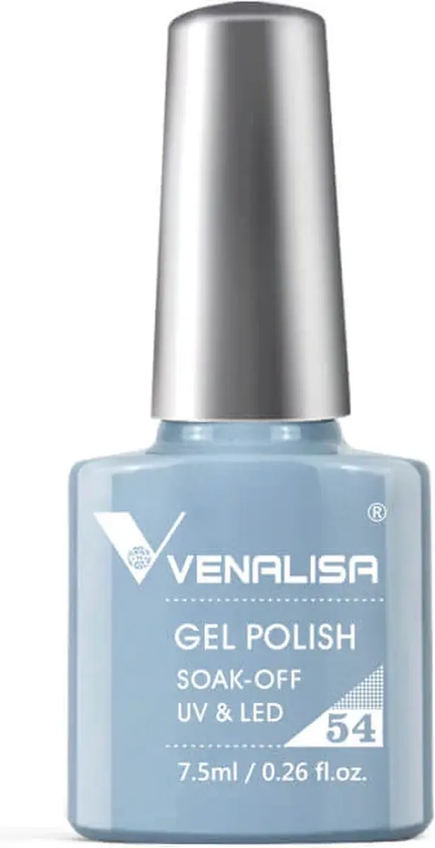 Venalisa UV Gellak Coral Blue 7.5ml - Blauw