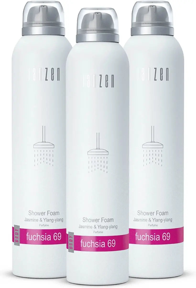 Janzen Shower Foam Fuchsia 200ml