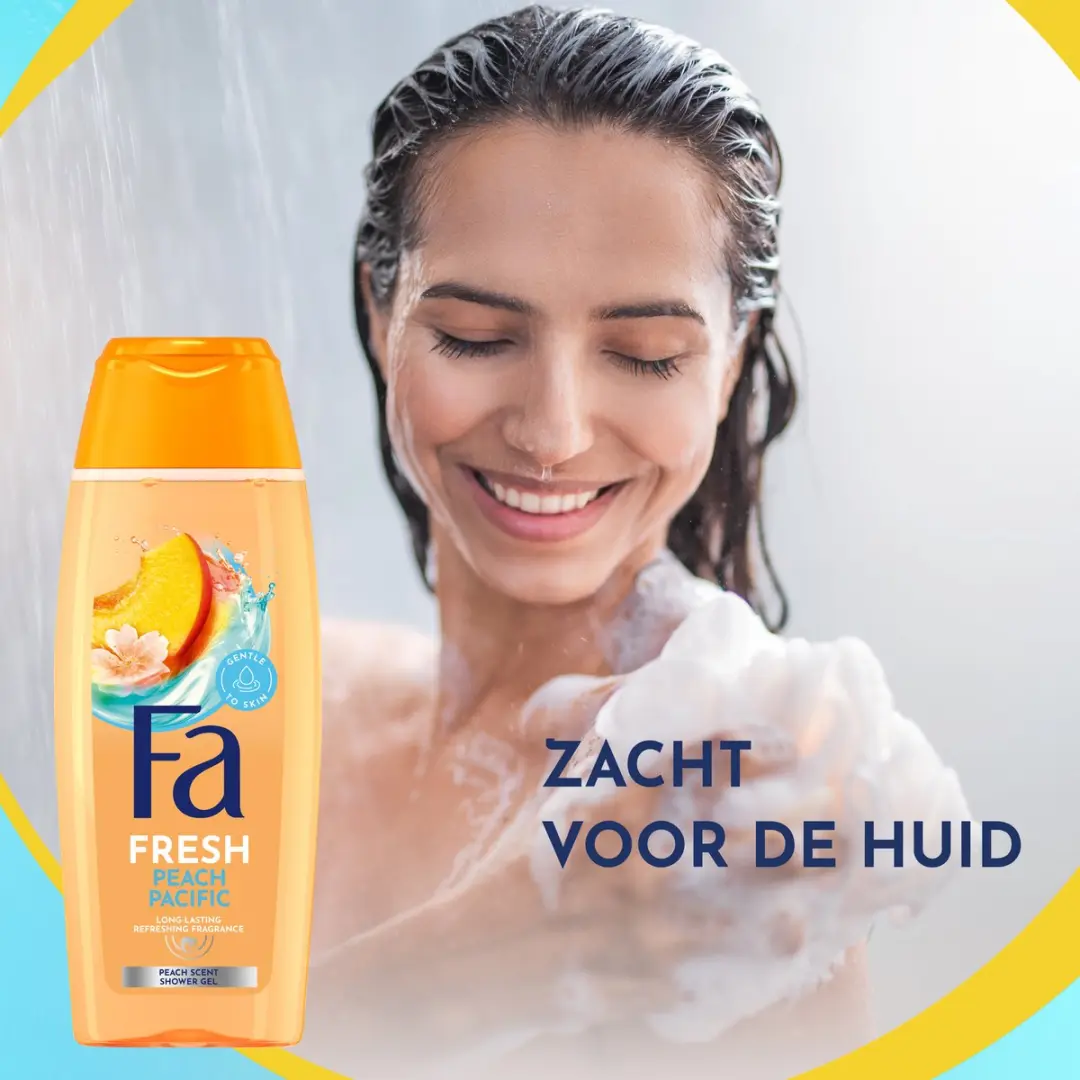 Fa Peach Pacific Douchegel - 12x250ml