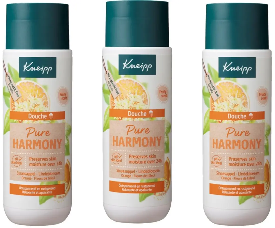 Kneipp Pure Harmony Douchegel Oranje Lindebloesem