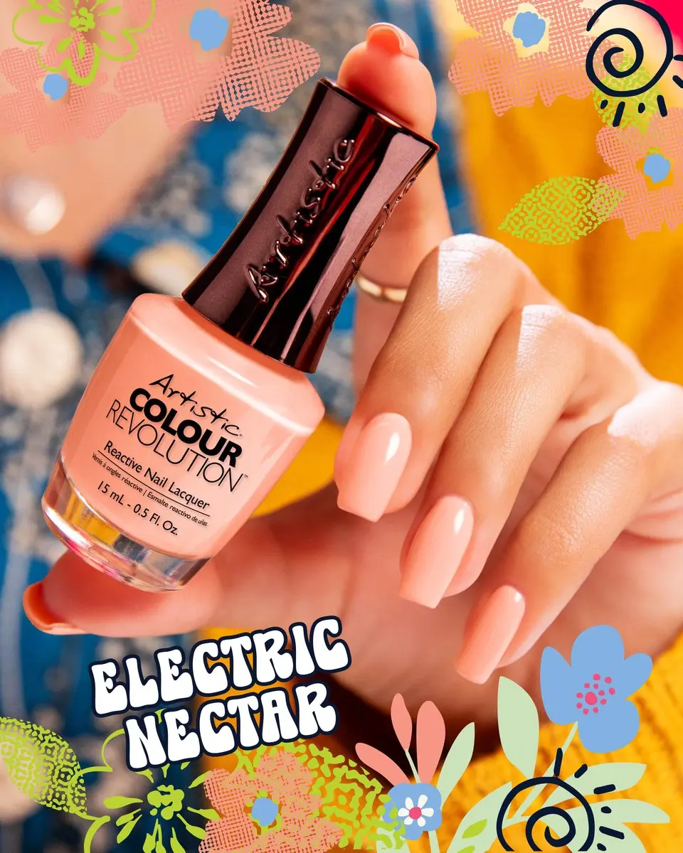 Artistic Nail Design Colour Revolution 'Electric Nectar' - 15ml