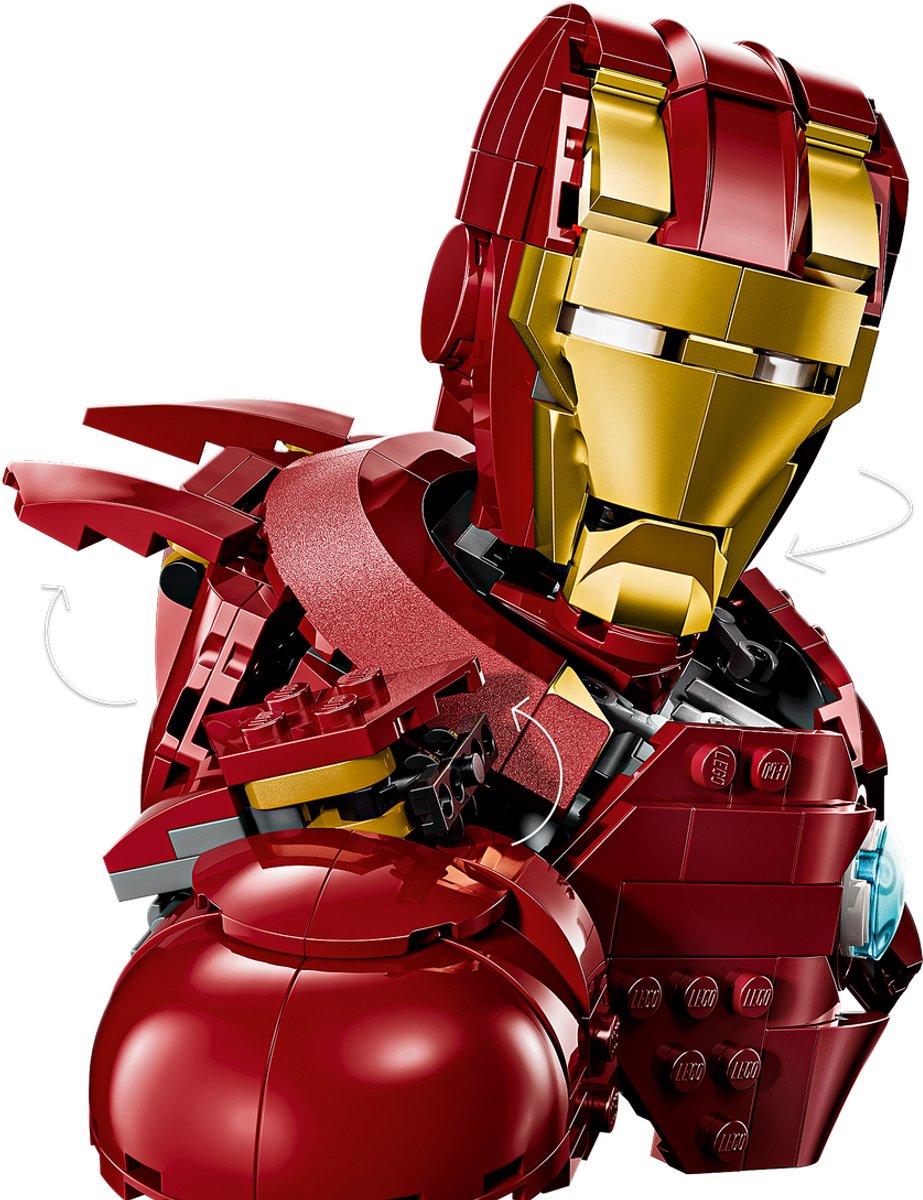 LEGO Marvel Iron Man MK4 buste - 76327