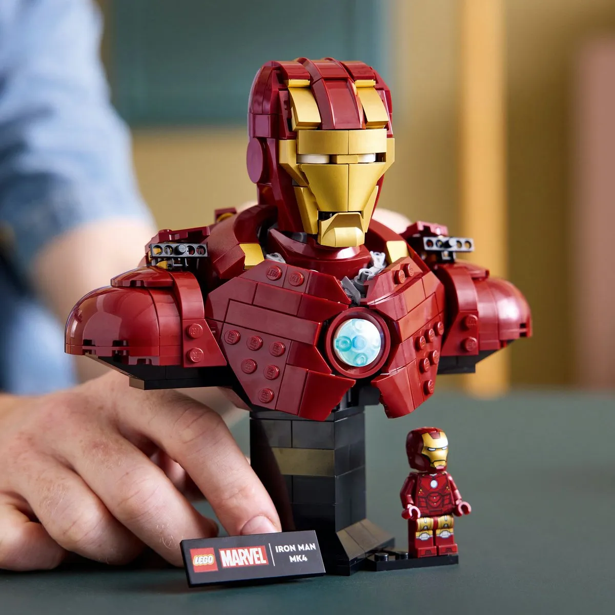 LEGO Marvel Iron Man MK4 Buste 76327 - 436 Stukken