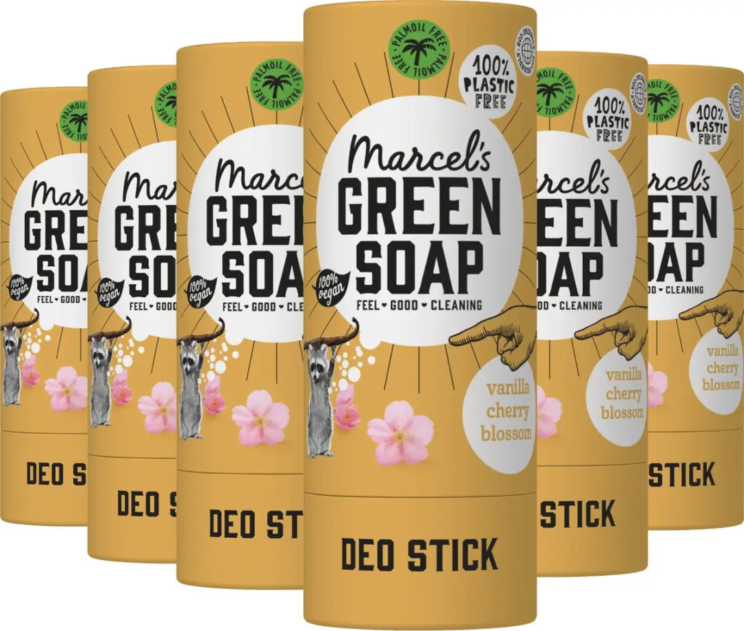 Marcel's Green Soap Deo Stick Vanille & Kersenbloesem