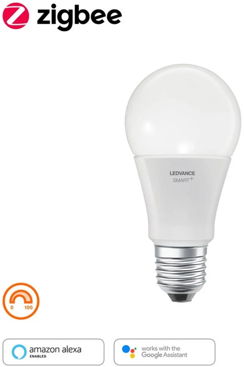 LEDVANCE SMART+ Classic Dimmable E27 9W Warm Wit