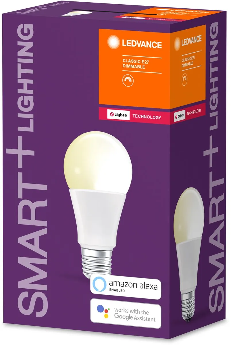 LEDVANCE SMART+ Classic Dimmable E27 9W Warm Wit