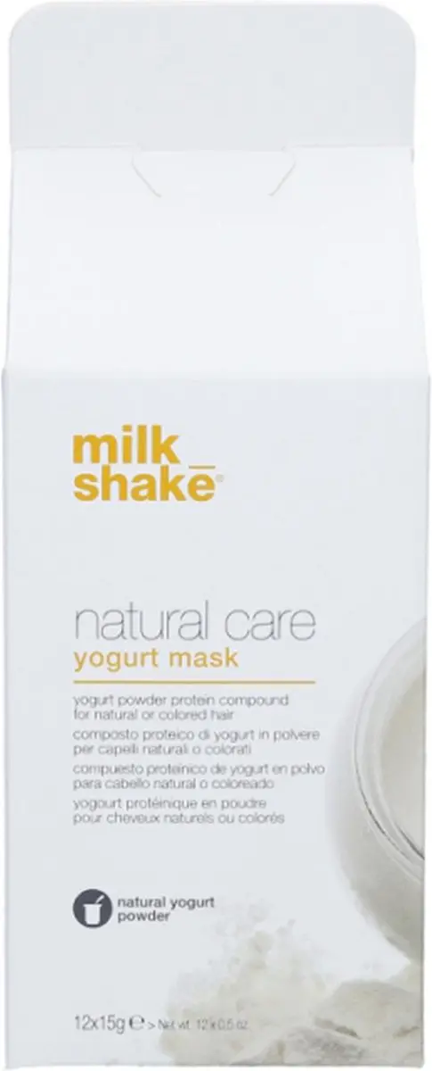 Milk Shake Natural Care Yoghurt Mask 12x15g