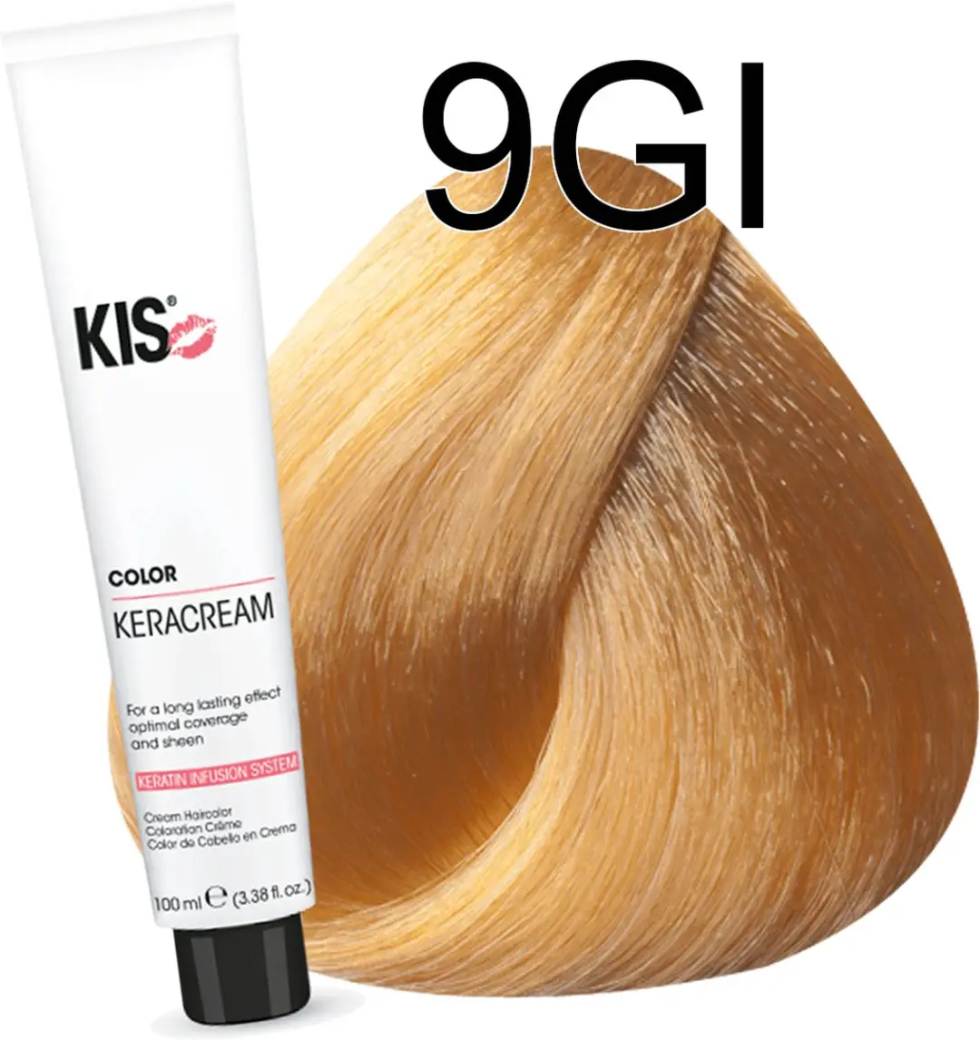 KIS Haarverf 9GI Zeer Licht Goudblond Intensief 100ml