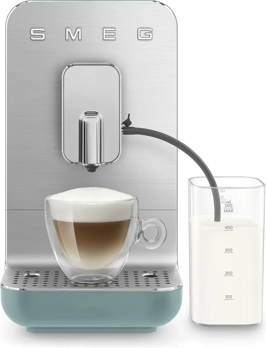 Smeg BCC13EGMEU Volautomatische Koffiemachine - Emerald Green - afbeelding 6 van 6