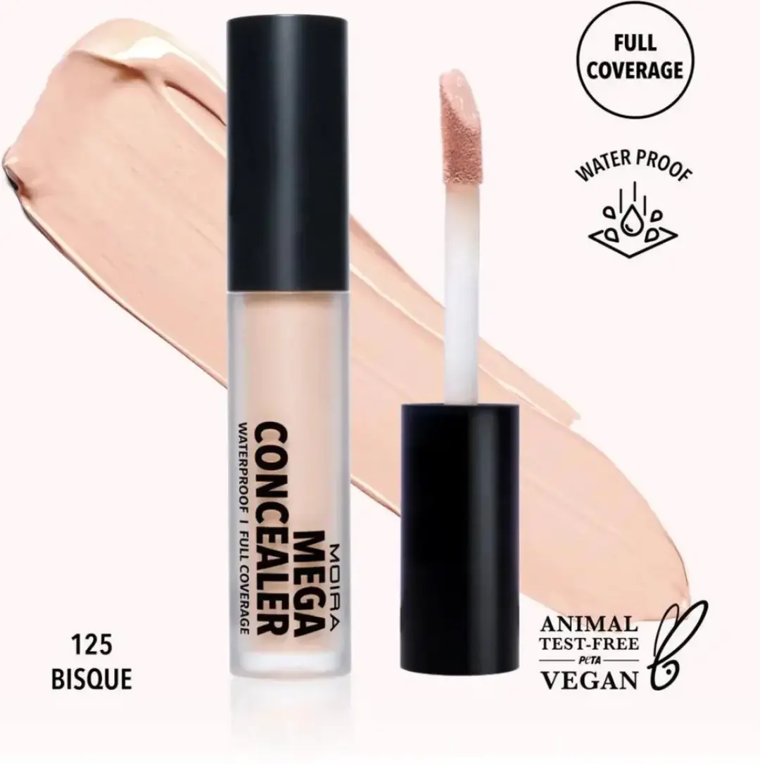 Moira Mega Waterproof Concealer 150 Cream - 5ml