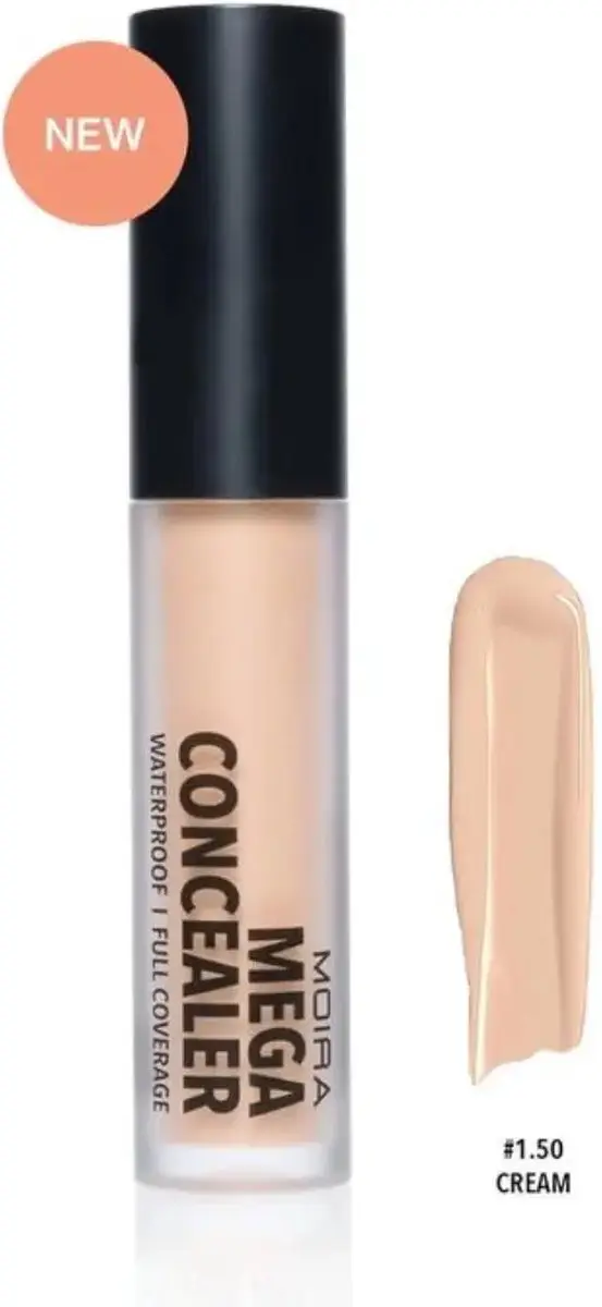 Moira Mega Waterproof Concealer 150 Cream