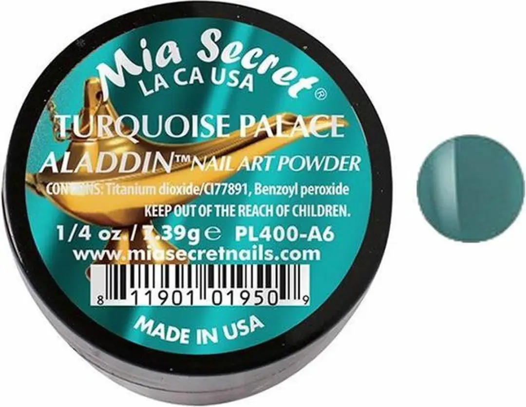 Mia Secret Aladdin Acrylpoeder Turquoise Palace - 7.5ml - Oranje
