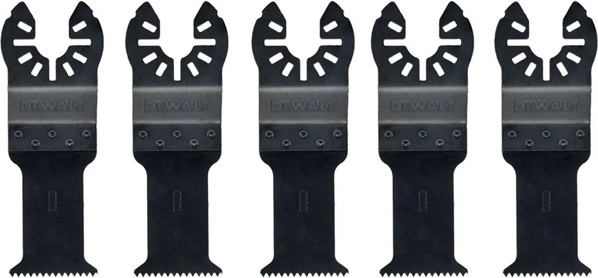DeWalt DT20725 Multitool Zaagblad HCS - Hout 43x31mm - 5 Stuks