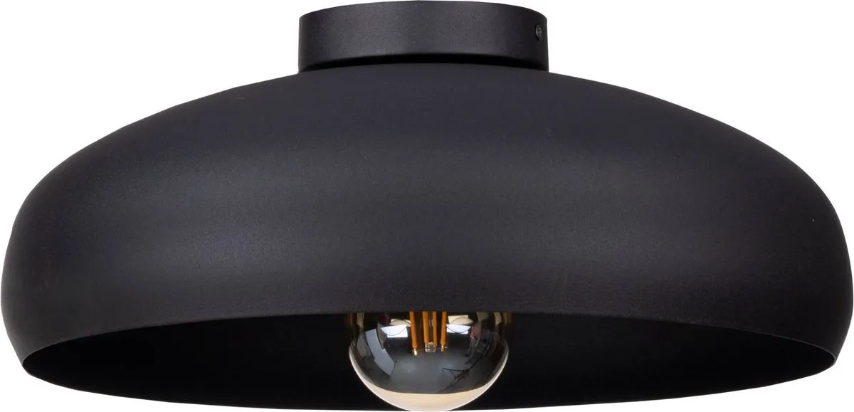 Eglo Mogano Plafondlamp E27 - Ø40cm - Zwart