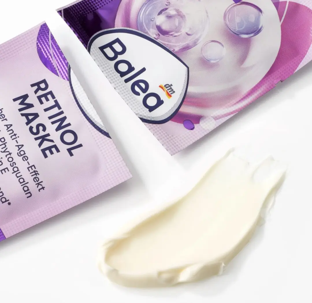 Balea Retinol Gezichtsmasker 16ml - Vegan